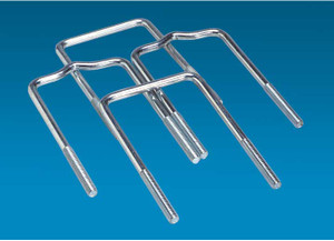 C.E. Smith - Pkg Ubolt 3/8in X 31/2in X 6 2 Straight And 2 Formed Square - 11416