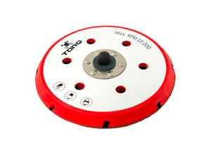 Chemical Guys - Torq R5 Dualaction Red Backing Plate With Hyper Flex Technology (6 Inch) - BUFLC_202
