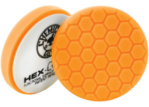 Chemical Guys - 6.5 Hexlogic Pad Orange Mediumheavy Cut Scratch & Swirl Remover Pad (6.5inc - BUFX_102HEX6