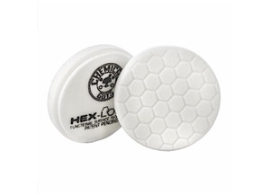Chemical Guys - 5.5 Hexlogic Pad  White Medium Light Polishing Pad (5.5inch) - BUFX_104HEX5
