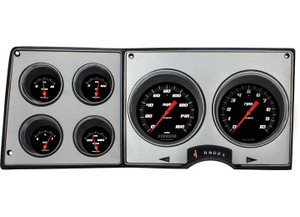 Classic Instruments - 7387 Chevy Truck Velocity Black - CT73VSB