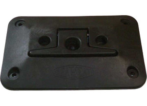 Cipa - Cipa 02100 The Cleat Seat Retractable Dock Cleat In Solid Black - 2100