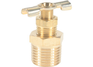 Camco - Water Heater Brass Drain Valve 1/2in - 11703