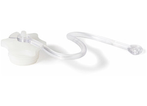 Camco - Male Hose Plug 3/4in W/lanyard Bilingual Natural - 22103