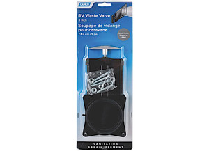 Camco - Sewer  3in Waste Valve W/metal Handle - 39511