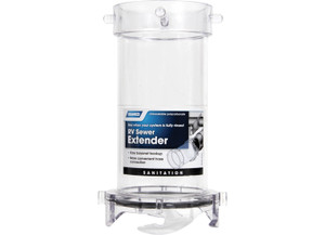 Camco - Rv Sewer Extender 7in Clear Adapter - 39582