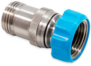 Camco - Water Pressure Regulator Stain Less Steel (e/f) Llc - 40054
