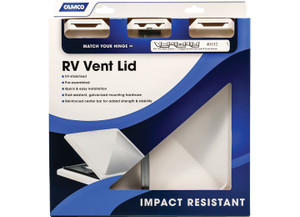 Camco - Vent Lid Jensen Metal Base Ft94 Up White - 40153