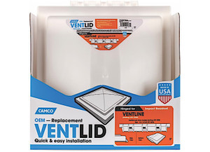 Camco - Vent Lid Ventline 08 Up White Pdq (single) - 40182