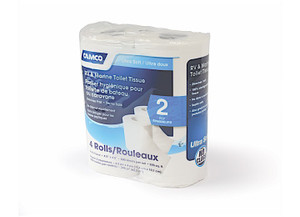 Camco - Tst 2 Ply Toilet Tissue 4 Rolls 500 Sheets - 40270