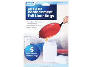 Camco - Grease Storage Container Replacement Bags 5 Pk - 42285