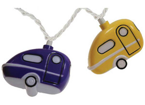 Camco - Party Lights  Retro Travel Trailer - 42655