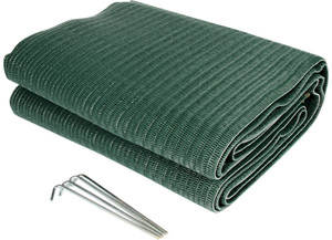 Camco - Awning Leisure Mat 6ft X 9ft Green Reversible - 42880