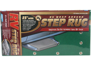 Camco - Step Rug Xl Green 23inw X 22inl - 42933