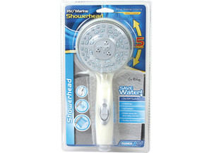 Camco - Shower Headoff White W/ Oos - 43712