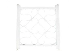 Camco - Screen Door Deluxe Grille White - 43997