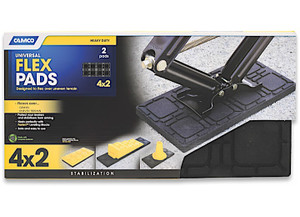 Camco - Leveling Block Nonslip Pad 81/2in X 17in - 44601