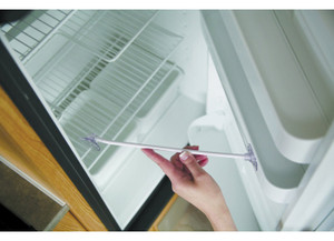 Camco - Refrigerator Door Stay White - 45641