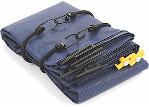 Camco - Rv Awning Shade Kit 54inx 120in Blue Bilingual - 51452