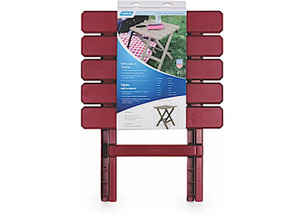 Camco - Table Adirondack Style Quickfolding Plastic Lg Red - 51694