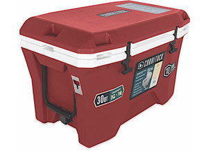 Camco - Cooler Currituck 30 Quart College Crimson 201/white - 51750
