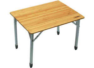 Camco - Bamboo Folding Table W/al Legsadjcmpct(25.5x19.75x1825.5) - 51895