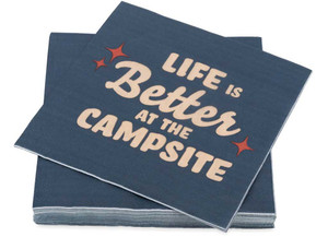 Camco - Libatc  Paper Napkins Libatc Dark Blue - 53496