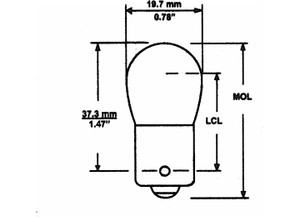 Camco - Bulb 1004 Auto/rv Interior 10/box - 54774