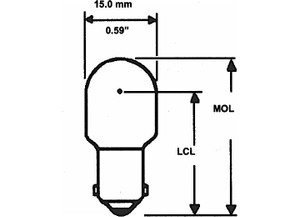 Camco - Bulb 1414 Auto/rv 2 Pack - 54825