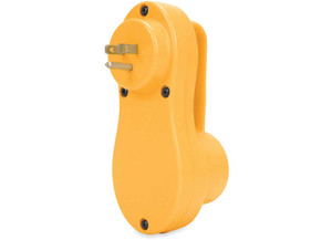Camco - Powergrip Offset Rv Electrical Adapter 15am/50af - 55137