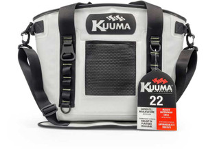 Camco - Cooler Kuuma Soft Sided 22qt Gray (e/f) - 58372
