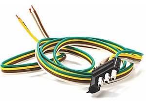 Camco - Trailer Connector  Male  48in Wishbone Harness Trailer End 1/hdrbag (eazlift) - 64845