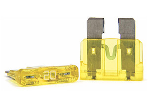 Camco - Fuse 20 Amp Atc/ato Blade Yellow 2 Pack Ul - 65131