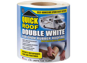 Cofair - New White Butyl Epdm Quick Roof 6in X 25ft - WRQR625