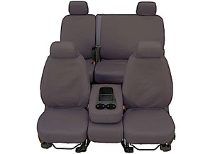 Covercraft - 19c F150/f250/f350 Covercraft Seatsaver Front Row Polycotton Grey W/ 40/20/40 - SS3477PCGY