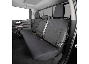 Covercraft - 19c Silverado/sierra 1500 Crew/dble Cab (incl. Zr2) Second Row Seat Covers Blac - SS8486WFBK