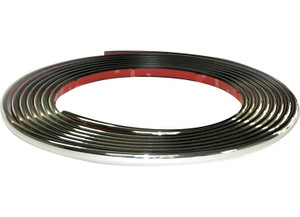 Cowles - Protektotrim Fender Trim1/2in Half Round20ft Kitchrome - 37-422