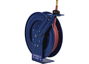 Cox Reels - Plp325 Low Press Spring Rew Hose Reel: 3/8in Id 25ft Capacity W/hose 300 Psi - P-LP-325