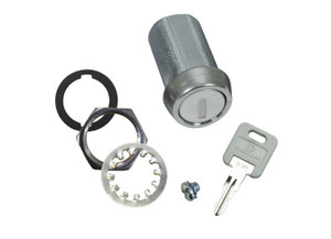 Creative Group - 11/8in Cam Lock G391 Keyed W/ Rubber Gasket Star Washer Nut & Cam Screw - CLB-391-118-SS