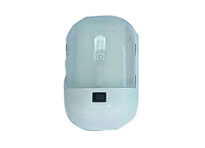 Creative Group - Single Light White Polycarbonate Lens W/switch - CMD-001-901XPB