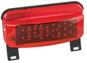 Creative Group - Surface Mount Tail Light W/license Plate Bracket Black Base Led - CMD-003-81LBM1