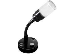 Creative Group - Led Flexible Reading Light With Programmed Switch  Warm White 3000k - DL-0012153WS-BLACK-1PK
