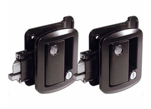 Creative Group - Standard Towable Entry Door Lock Black 2 Lock Keyed Alike Set - TTL-43610AL-2006-2PK