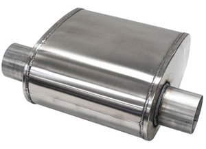 Corsa Exhaust - Custom Pro Series 3.0 In O/o (same Side)  Mufflers For V8 Muscle - CP300SS