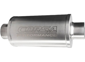 Corsa Exhaust - Pro Series Resonator 2.5 In Id/od Weld On 13.50 In Oal 304ss - PKM2001