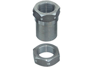 Rock Jock - 1in Threaded Bung W/jam Nut Left Hand Thread Set - CE-9113BL