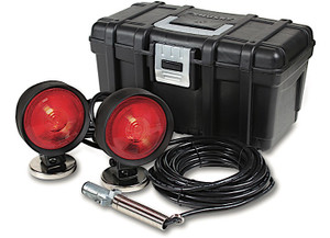 Custer - Hd Towing Lights 30ft Cord 4 Rnd Plug 70# Round Magnets / Stock Box - HDTL30B