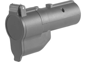 Curt - 7way Rv Blade To 7way Rv Blade Adptr W/bkup Alarm - 57727