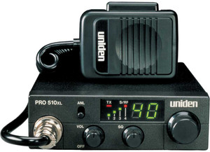 Das - Uniden Compact Cb Radio 40ch W/ Led Display - PRO-510XL