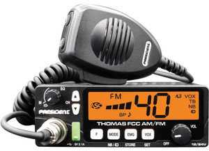 Das - President Electronics Thomas Fcc Cb Radio Am/fm - THOMAS